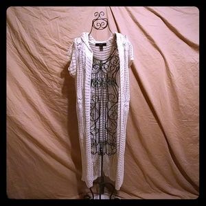 Crochet cover up